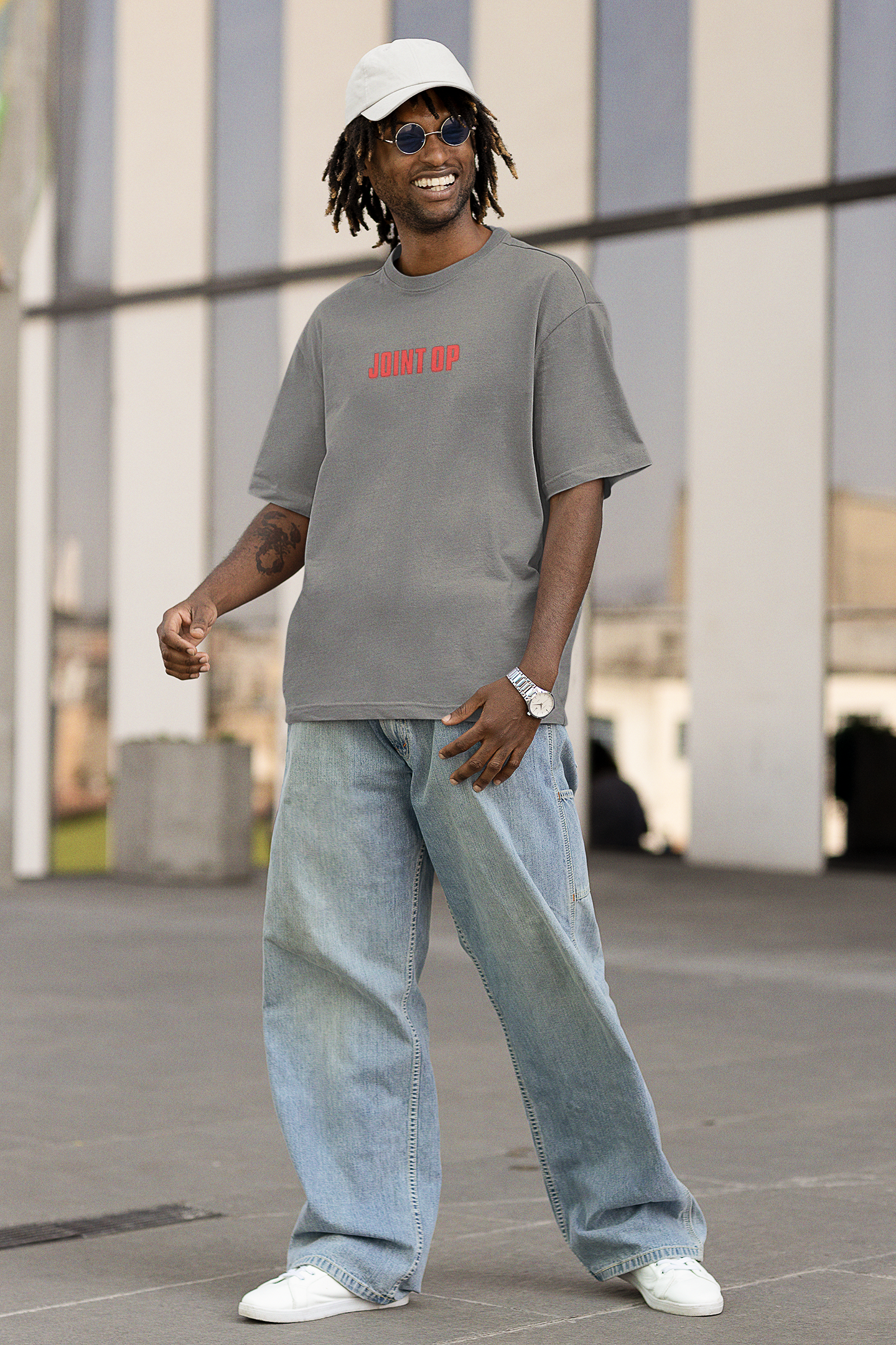 Oversized Angels Tee
