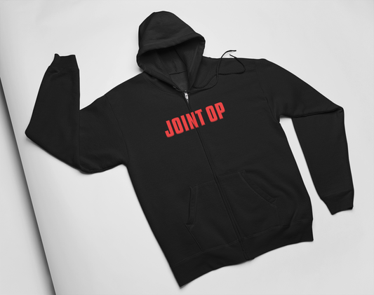 Angels Smoking Zip Hoodie