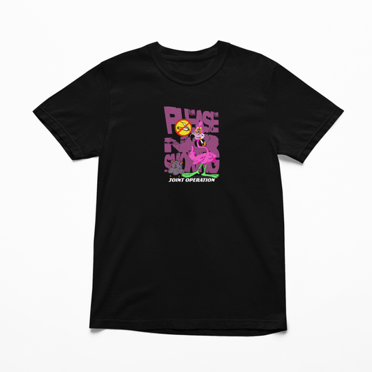 No Smoking Flamingo Tee